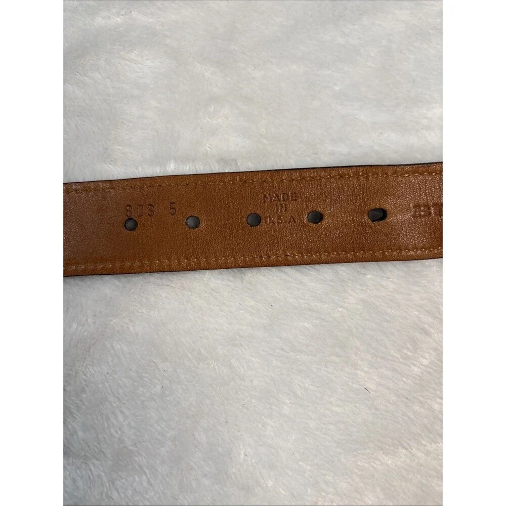 Burberry London Leather Belt - Size 42